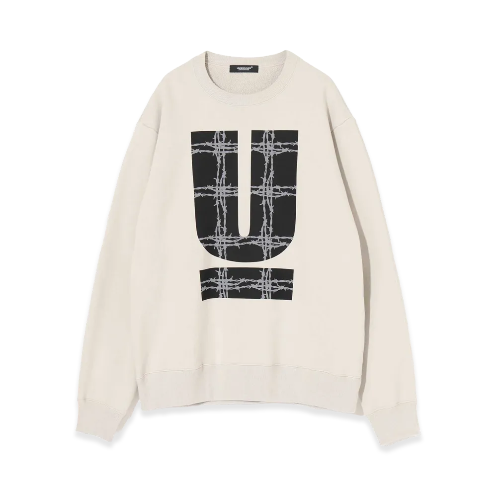 UNDERCOVER Cotton Sweat Pullover "Gray Beige"