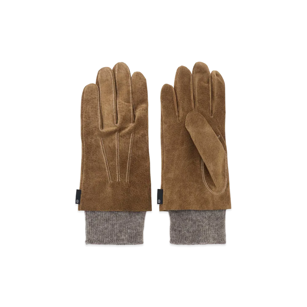 UNDERCOVER Pig Suede Gloves "Beige"