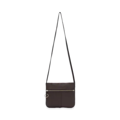 UNDERCOVER Deerskin Shoulder Bag "Dark Brown"