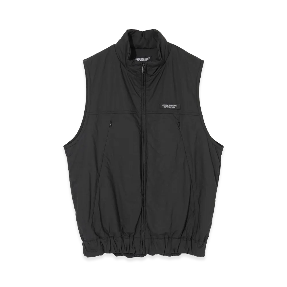 UNDERCOVER Padded Zip Up Vest "Black"