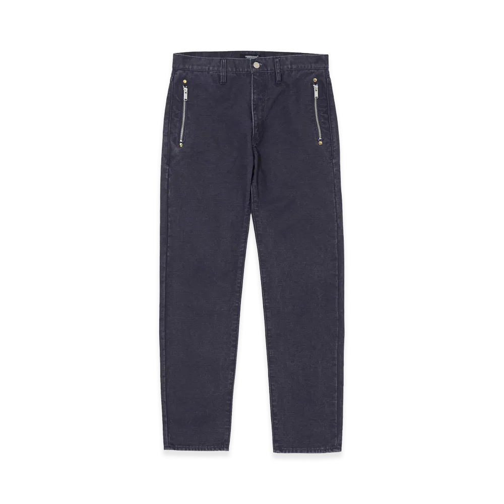 UNDERCOVER Cotton Slim Pants "Navy"