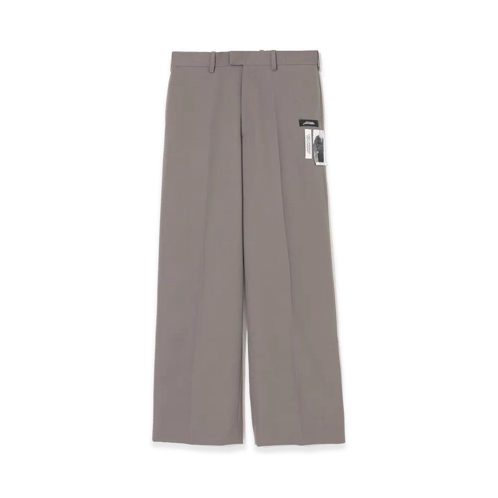 UNDERCOVER Wool Wide Slacks "Gray Beige"
