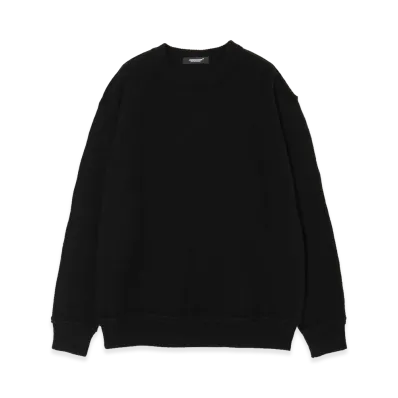 UNDERCOVER Wool Cashmere Knit Pullover "Black"