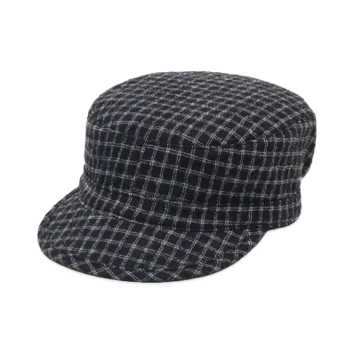 UNDERCOVER Wool Nylon Work Cap "Black Ck"
