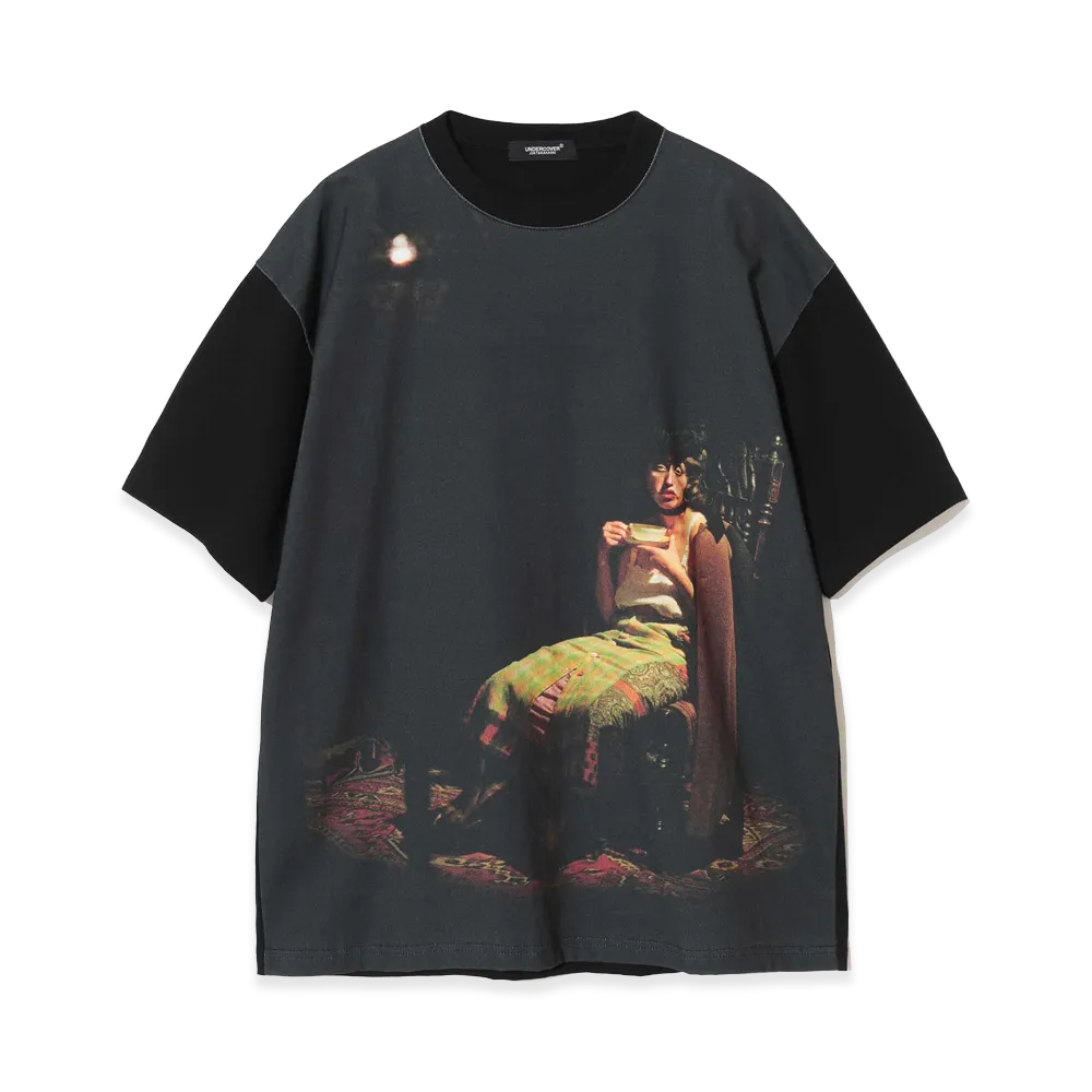 UNDERCOVER Cotton All-Over Print T-Shirt "Black"