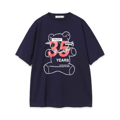 UNDERCOVER Cotton T-Shirt "Navy"