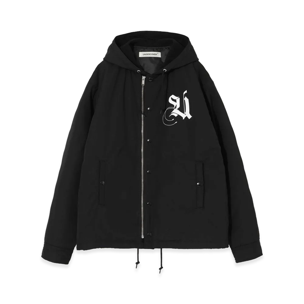 UNDERCOVER Nylon Coach Jacket "Black"