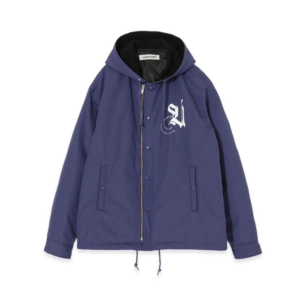 UNDERCOVER Nylon Coach Jacket "Navy Blue"