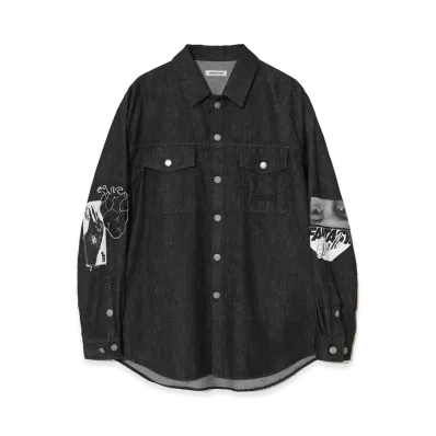 UNDERCOVER Denim Shirt "Black"