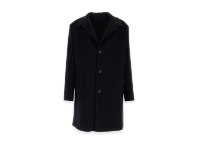 PRADA Wool Blend Coat "Blue"