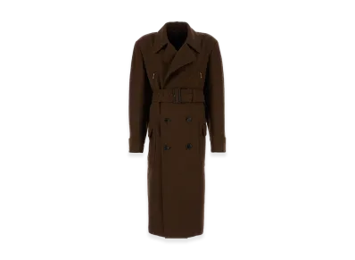 PRADA Wool Coat "Brown"