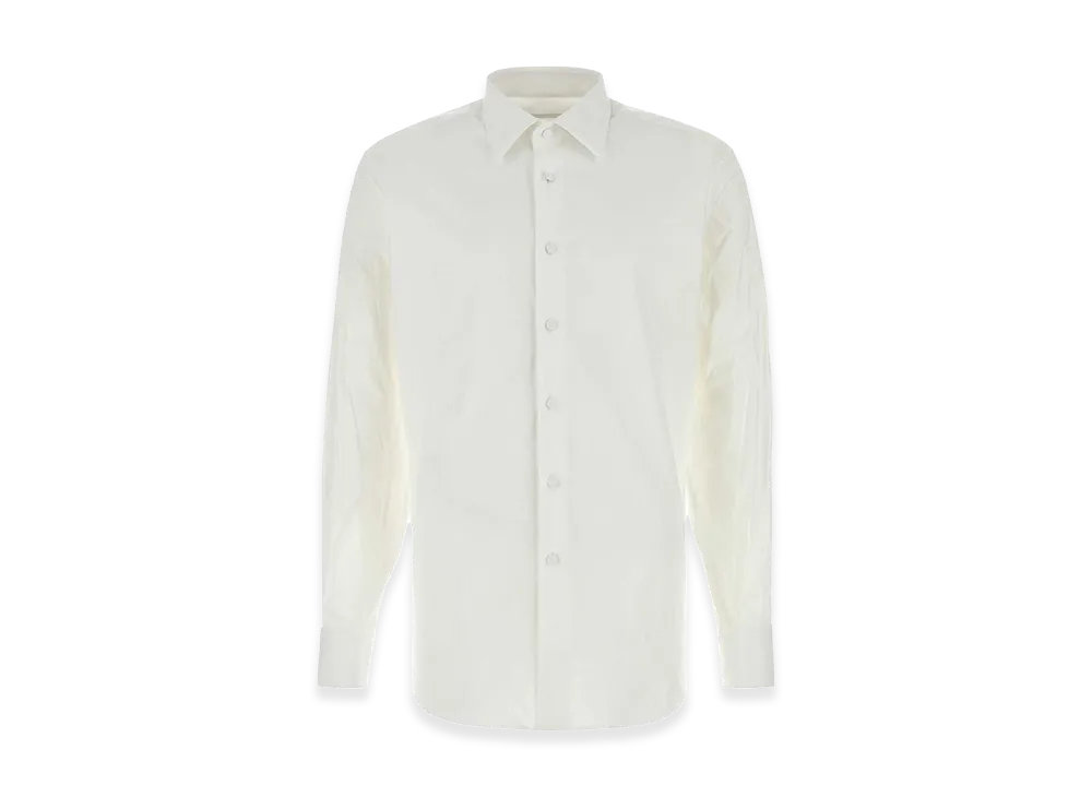 PRADA Stretch Cotton Blend Shirt "White"