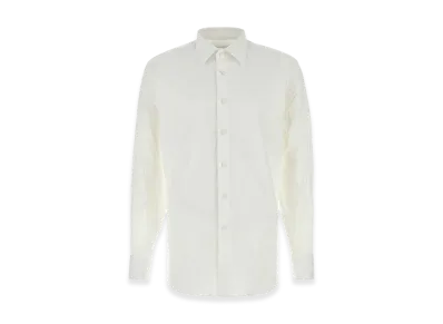 PRADA Stretch Cotton Blend Shirt "White"