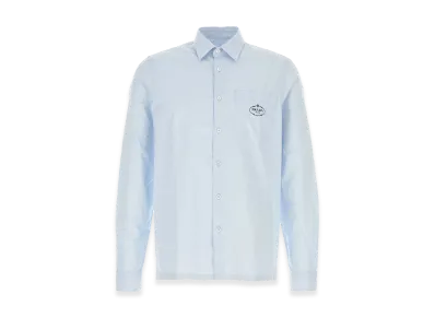PRADA Poplin Shirt "Light Blue"
