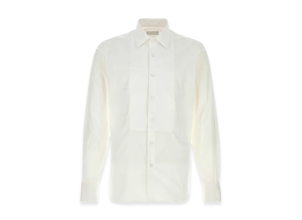 PRADA Stretch Poplin Shirt "White"