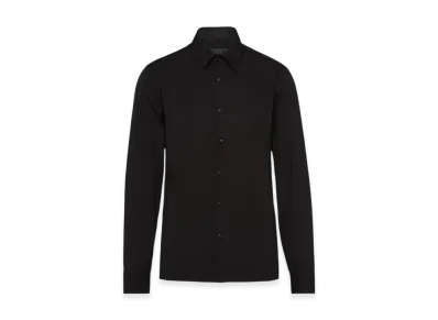 PRADA Cotton Shirt "Black"