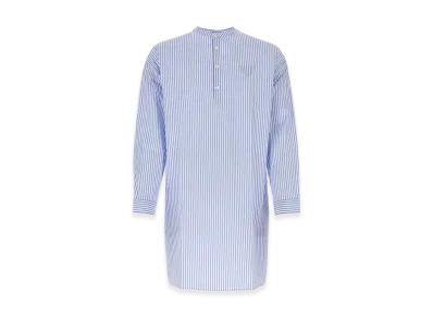 PRADA Embroidered Poplin Shirt "Stripped"