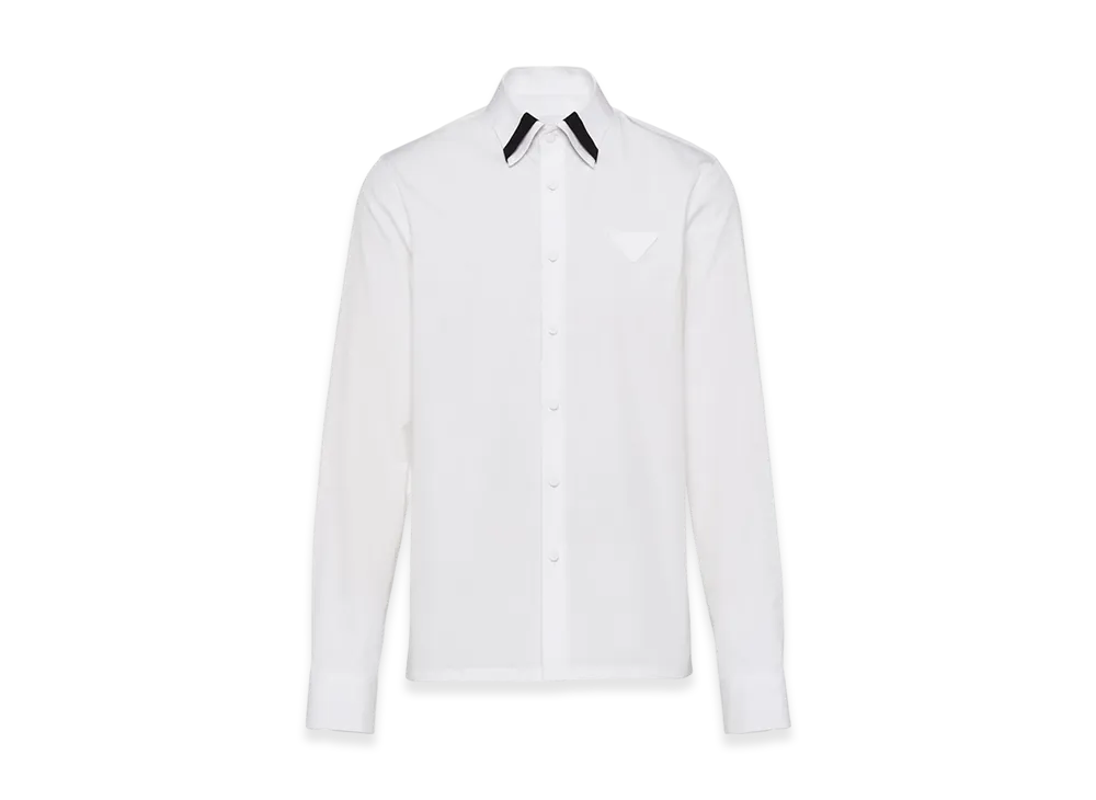 PRADA Cotton Shirt "White/Black"