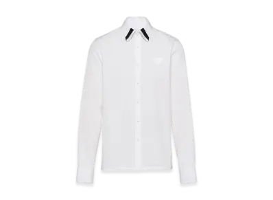 PRADA Cotton Shirt "White/Black"