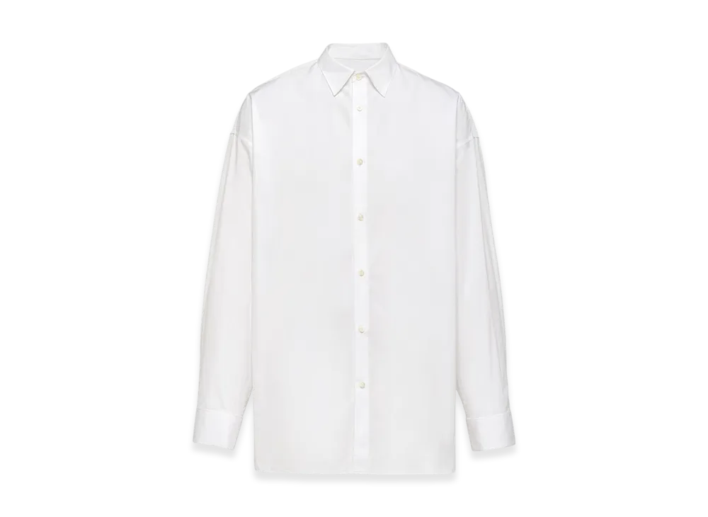 PRADA Oversized Cotton Shirt "White"