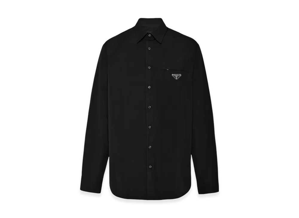 PRADA Cotton Shirt "Black"