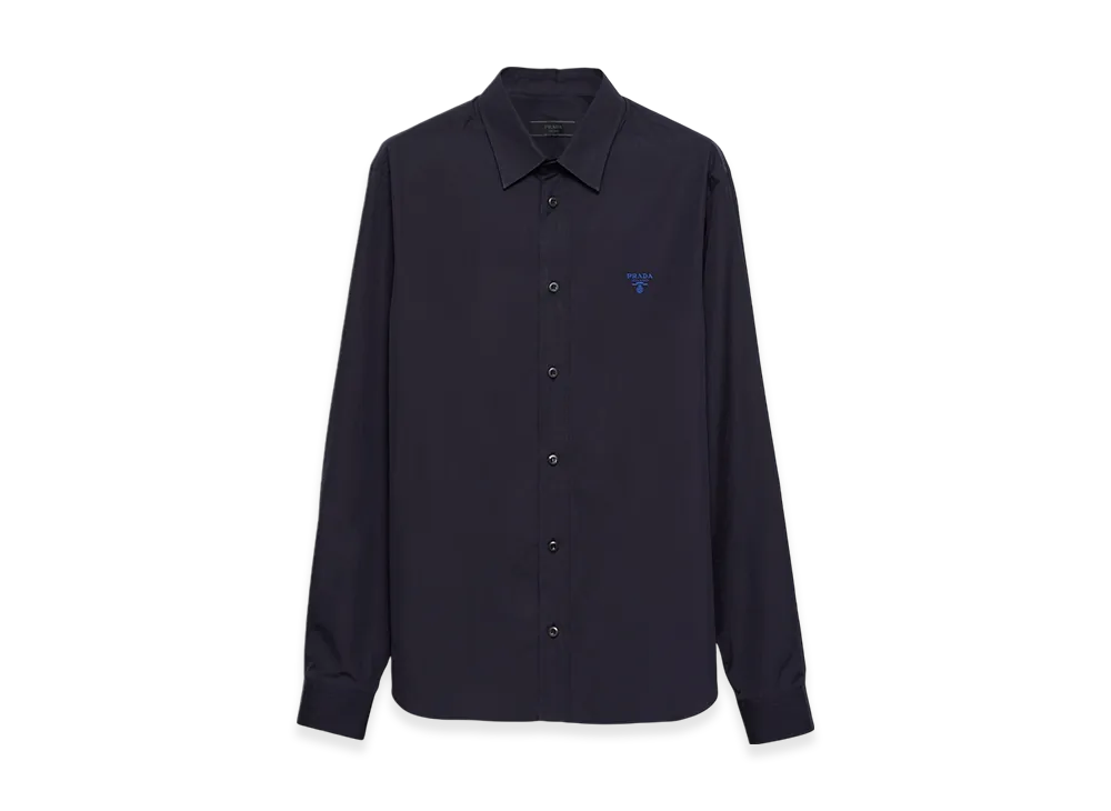 PRADA Cotton Shirt "Blue"