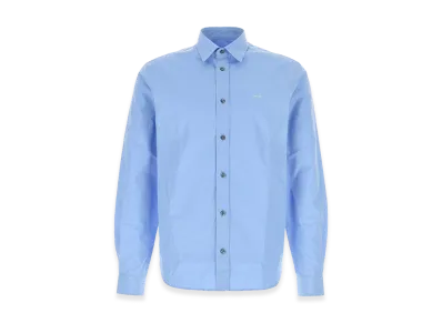 PRADA Cerulean Blue Poplin Shirt "Light Blue"