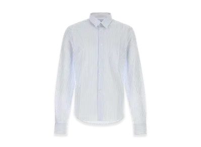 PRADA Embroidered Poplin Shirt "Stripped"