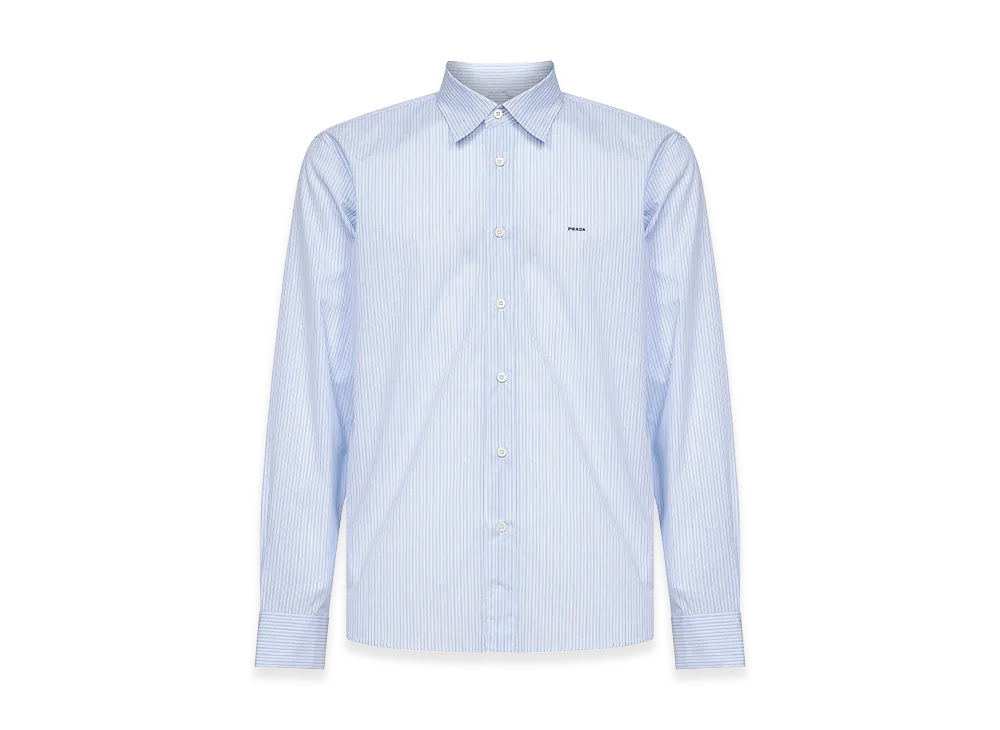 PRADA Striped Shirt "Light Blue"