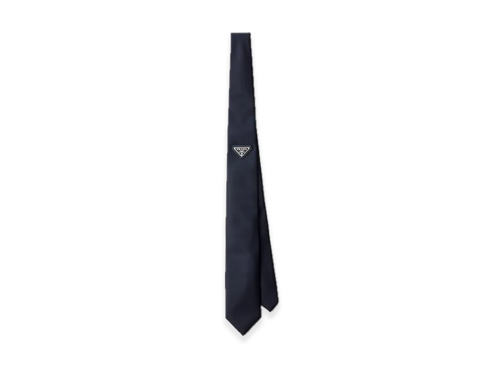 PRADA Re-Nylon Tie "Navy"