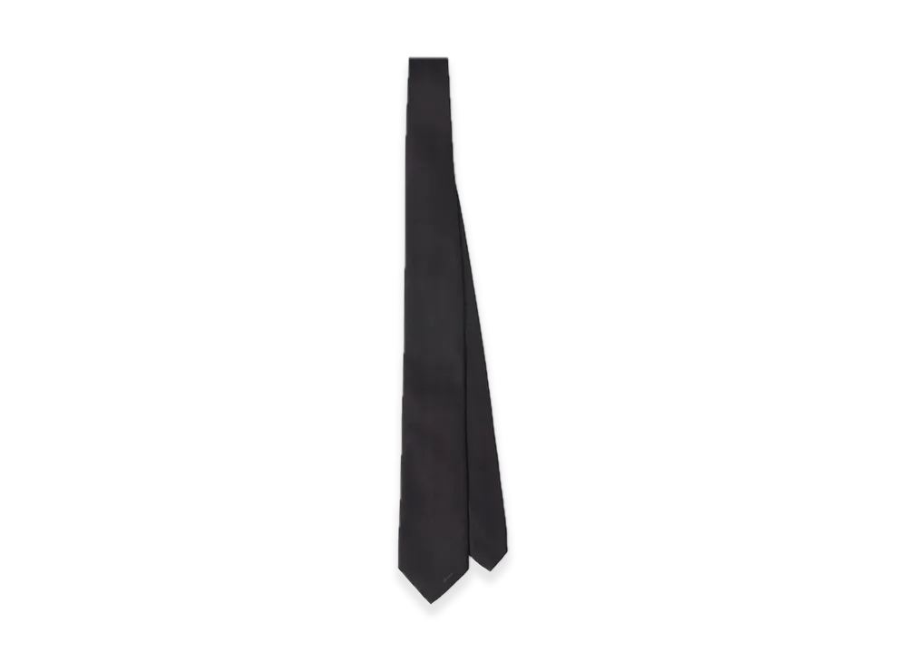 PRADA Satin Tie "Black"