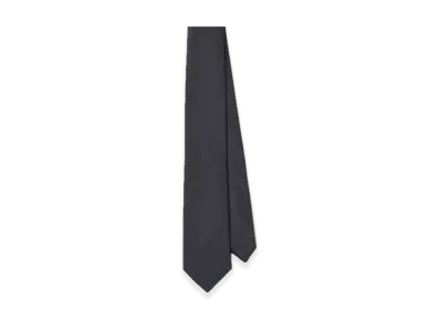 PRADA Satin Tie "Gray"