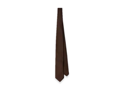 PRADA Satin Tie "Dark Brown"
