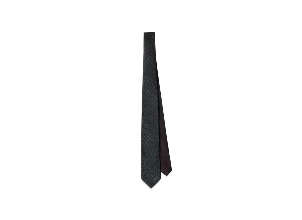 PRADA Silk Tie "Dark Green"