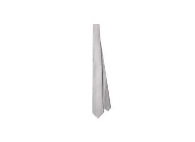 PRADA Silk Tie "Silver"