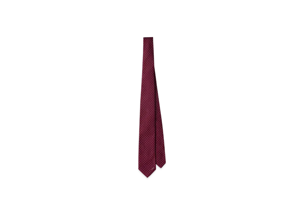 PRADA Silk Tie "Bordeaux"