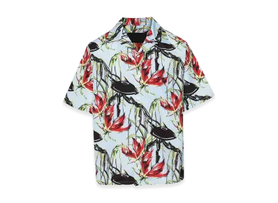 PRADA Poplin Shirt "Printed"