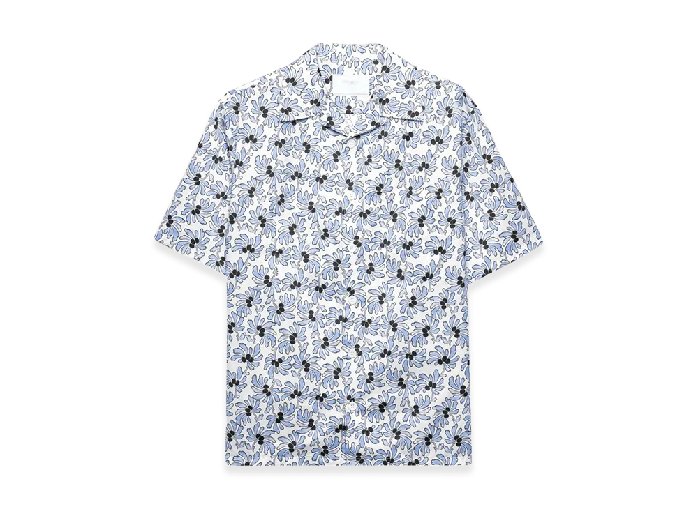 PRADA Pongé Shirt "Light Blue"