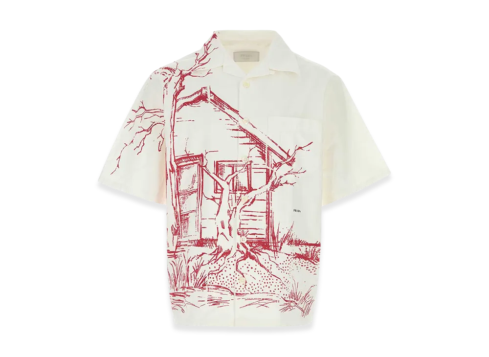 PRADA Poplin Shirt "White"