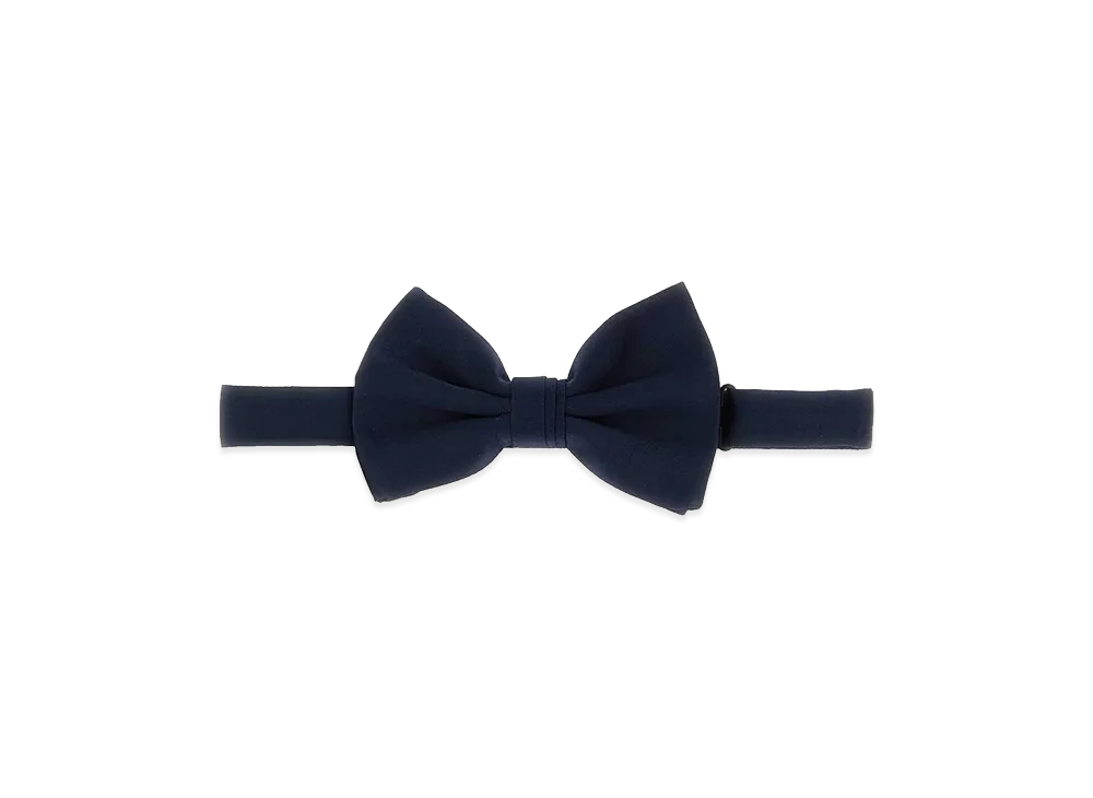 PRADA Silk Bow Tie "Midnight Blue"