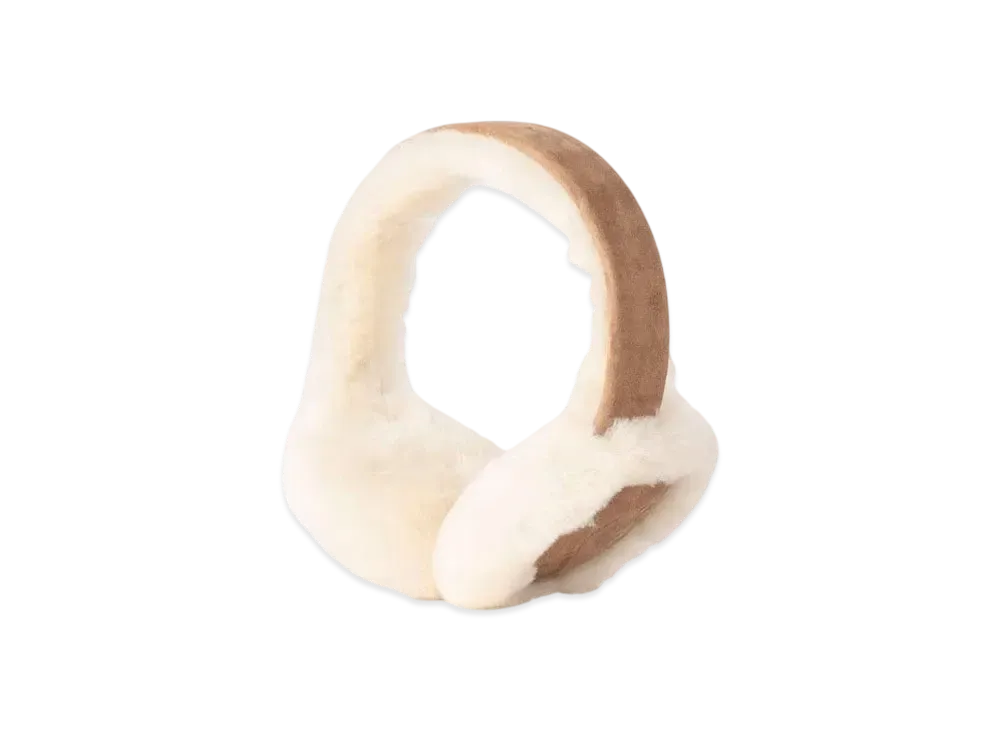 UGG Sheepskin Earmuffs "MD.Brown"