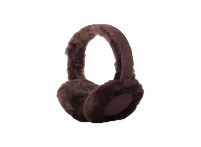 UGG Sheepskin Earmuffs "DK.Brown"