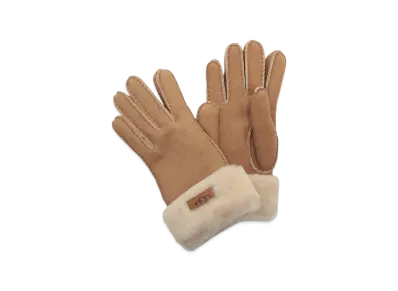 UGG Gloves Cuff Gloves Sheepskin "Beige"
