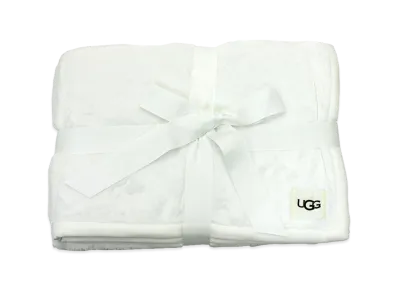UGG Duffield Throw II Blanket "White"