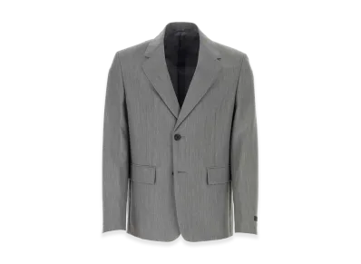 PRADA Wool Blend Blazer "Grey"