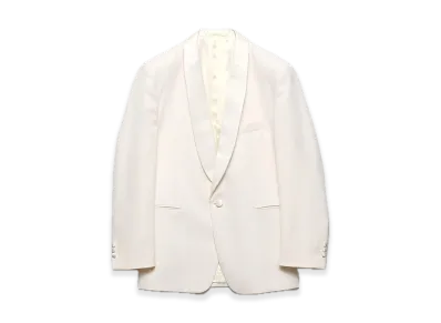 PRADA Wool Tuxedo Jacket "White"
