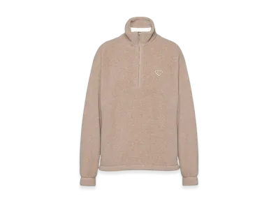 PRADA Cashmere Zipper Jacket "Albino White"