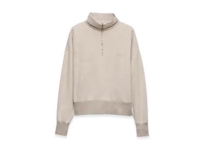 PRADA Long-Sleeved Cotton Polo Shirt "Natural"