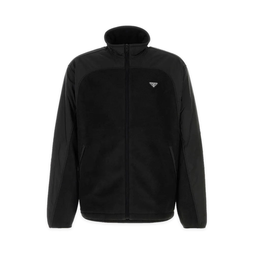 PRADA Fleece Jacket "Black"