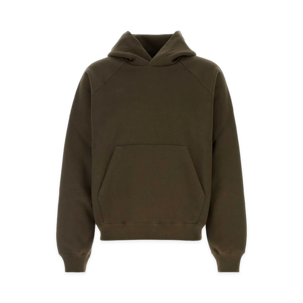 PRADA Cotton Fleece Hoodie "Selva Green"